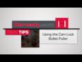 Hornady Tech Tips How To Use The Cam Lock Bullet Puller Video
