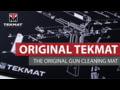TekMat AR-15 Ultra Premium Gun Cleaning Mat, 44 W x 15 Hx 0.25 T,  Black/White - R44-AR15