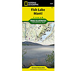 Image of National Geographic Fish Lake, Manti Trail Map
