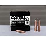 Image of Gorilla Ammunition Gorilla 8.6 Blackout 342 Grain Solid Copper Brass Case Rifle Ammunition