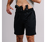 Image of Crucial Concealment Carrier Shorts 8 - Midnight Black DBBB9ED9