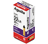 Image of Aguila Ammunition Colibri .22LR 420fps. 20 Grain Lead Round Nose Brass Case Ammunition