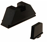 Image of AmeriGlo Black front and rear set All Fits Glock models. Tall set