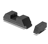 Image of Ameriglo DEFOOR Tactical Sets for Glock, Serrated Front Flat Rear