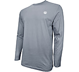 Image of Beretta T-shirt Long Sleeve Usa Logo Small Dove Gray