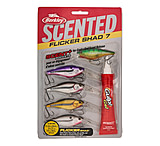 Scented Flicker Shad® Tiger Pack