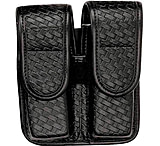 Image of Bianchi 7902 Double Mag Pouch - Basket Black, Chrome 22077
