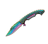 Image of Boker USA Magnum Rainbow Mermaid 3.75in Folding Blade Knife