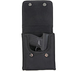 Image of Bulldog Cases &amp; Vaults Black Nylon Vertical Cell Phone Holster w/ Belt Loop and Clip