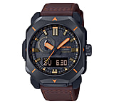 Image of Casio Outdoor Pro Trek Solar Powered Triple Sensor Word Time Watches w/Biomas Plastic Case and Strap - Mens