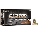 Image of CCI Ammunition Blazer Brass .40 S&amp;W 165 Grain Full Metal Jacket Centerfire Pistol Ammunition