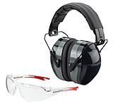 Champion Traps and Targets Eyes &amp; Ears Combination Shooting Glasses and Ear Muffs