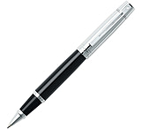 Image of Cross Sheaffer 300 Glossy Black Barrel Rollerball Pen w/ Bright Chrome Cap