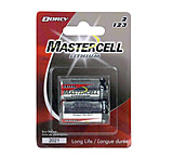 Dorcy Mastercell 3-Volt Size 123A Lithium Batteries, 2-Pack, NA battery, 41-4108