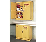 Eagle Flammable Liquid Safety Storage Cabinet Bi-fold self-closing