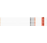 Image of Easton Arrow 6.5mm Whiteout 340 W/2&quot; Bully Vanes 6-pack