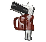 El Paso Saddlery Combat Express Leather Holster, Smith &amp; Wesson M&amp;P Shield, Right Hand, Leather, Russet, CESWSRR