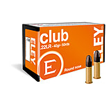 Image of Eley Ammunition Eley Biathlon Club .22 Long Rifle 40 Grain Round Nose Lead Solid Brass Cased Ammunition