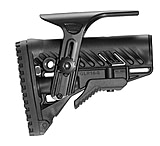 Image of FAB Defense AR-15/M4 Stock With Adjustable Cheek Riser Battery Storage And Rubber Buttpad