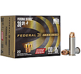 Image of Federal Premium Hydra-Shok Deep .38 Special +P 130 Grain Hydra-Shok Deep Hollow Point Nickel Plated Brass Cased Centerfire Pistol Ammunition