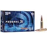 Federal Premium Power-Shok .308 Winchester 150 Grain Jacketed Soft Point Centerfire Rifle Ammo, 20 Rounds, 308A