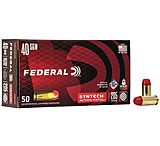 Federal Premium Syntech Action Pistol 40 S&amp;W 205 Grain Syntech Jacket Flat Nose Centerfire Pistol Ammunition, 50 Rounds, AE40SJAP1