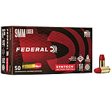 Image of Federal Premium Syntech Action Pistol 9mm Luger 150 Grain Syntech Jacket Flat Nose Brass Cased Centerfire Pistol Ammunition