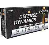 Image of Fiocchi Defense Dynamics .44 Magnum 200 Grain SJHP Brass Cased Pistol Ammunition