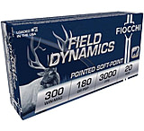 Image of Fiocchi Field Dynamics .300 Winchester Magnum 180 Grain PSP Brass Rifle Ammunition