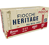 Image of Fiocchi Heritage 8mm Lebel 111 Grain FMJ Brass Cased Pistol Ammunition