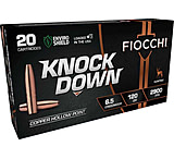 Image of Fiocchi Knock Down 6.5 Creedmoor 120 Grain HP Brass Rifle Ammunition