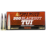 Image of Fort Scott Munitions .300 BlackOut 150 Grain CNC Machined Copper Brass Riffle Ammunition