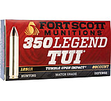 Image of Fort Scott Munitions .350 Legend 125 Grain Solid Copper Spun Rifle Ammunition