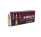 Fort Scott Munitions, 5.56x45mm NATO, 55 grain, Copper Solid, Brass, Centerfire Rifle Ammo, 20, 556-055-SCV