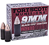 Image of Fort Scott Munitions 9 mm 115 Grain TPD-9 CNC Machined Copper Brass Pistol Ammunition