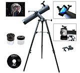 Image of Galileo Astronomical Reflector Telescope w/ G-SPA Smartphone Adapter