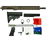 Ghost Firearms Upper Receiver, Rifle Lower Parts Kit, 5.56mm, 16in, Carbine , 4150 Moly Steel Barrel, 1-7 Twist, 14in M-LOK Free Float Hand Guard, A2 Flash Hider, Burnt Bronze