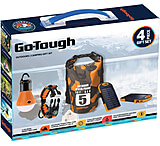 Image of Go-Tough 4 Piece Camping Gift Set - Powerbank, Drybag, Tent Lamp, Paracord Watch