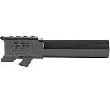 Grey Ghost Precision Match Non-Threaded Pistol Barrel, Glock 26 Gen 3-4, 9mm, 3.5 inch, Nitride Finish, Black, BARREL-G26-NT-BN