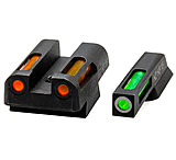 Image of HiViz LiteWave H3 Tritium/Litepipe Pistol Night Sight Set - Fits CZ 75, CZ 75 P-01 &amp; CZ 85
