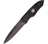Image of Hoffner Knives Hand Spear Standard Edge Black Fixed Blade Knife