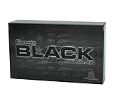 Hornady BLACK .223 Remington 75 grain Boat-Tail Hollow Point Match Brass Cased Centerfire Rifle Ammo, 20 Rounds, 80267