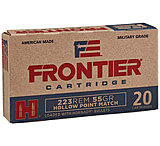 Hornady Frontier .223 Remington 55 Grain Hollow Point Centerfire Rifle Ammunition