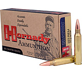 Image of Hornady Match .223 Remington 75 Grain Boat-Tail Hollow Point Match Centerfire Rifle Ammunition