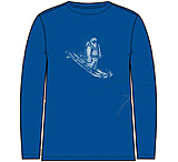 Icebreaker Tech Lite II Long Sleeve Skiing Yeti T-Shirt - Men's