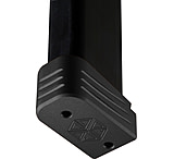 JL Billet 9/40 Glock Magazine Extension, Double Stack, Black, JLB-MAG-EXT-G-B-2/3