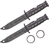 Image of Ka-bar Knives Ka-bar Emergency Whistle 2-pk W/ Nickel Plated Key Rings