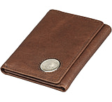 Image of Leather Collections Bison Leather Trifold Wallets