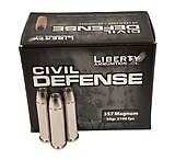 Image of Liberty Ammunition Civil Defense .357 Magnum 50 grain Hollow Point Centerfire Pistol Ammunition