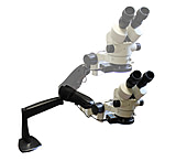 Image of LW Scientific Z4 Binocular Stereo Zoom Microscope on Pnuematic Arm